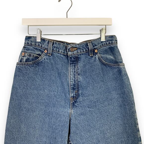 Levis 951 Orange Tab Mom Jeans Size 12 M Relaxed Fit 32X31 100% Cotton USA 90s - Picture 4 of 9